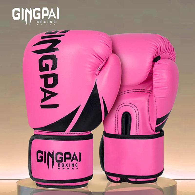 6/8/10/12 oz Boxing Gloves Professional Adult Boxing Muay Thai Fighting Gloves Men's and Women's Training Combat Gloves MMA