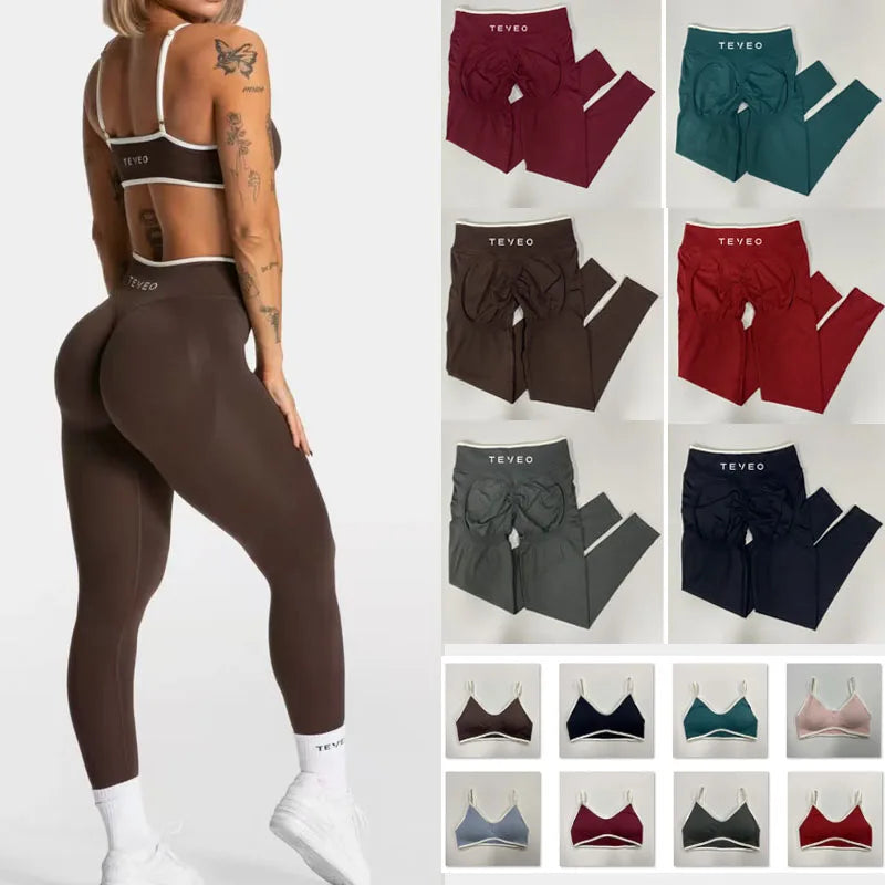 Ignite Sculpt ScrunchSeamless Scrunch Leggings for Women Yoga Pants Hip Lifting Running Exercise Gym Ignite Sculpt Series