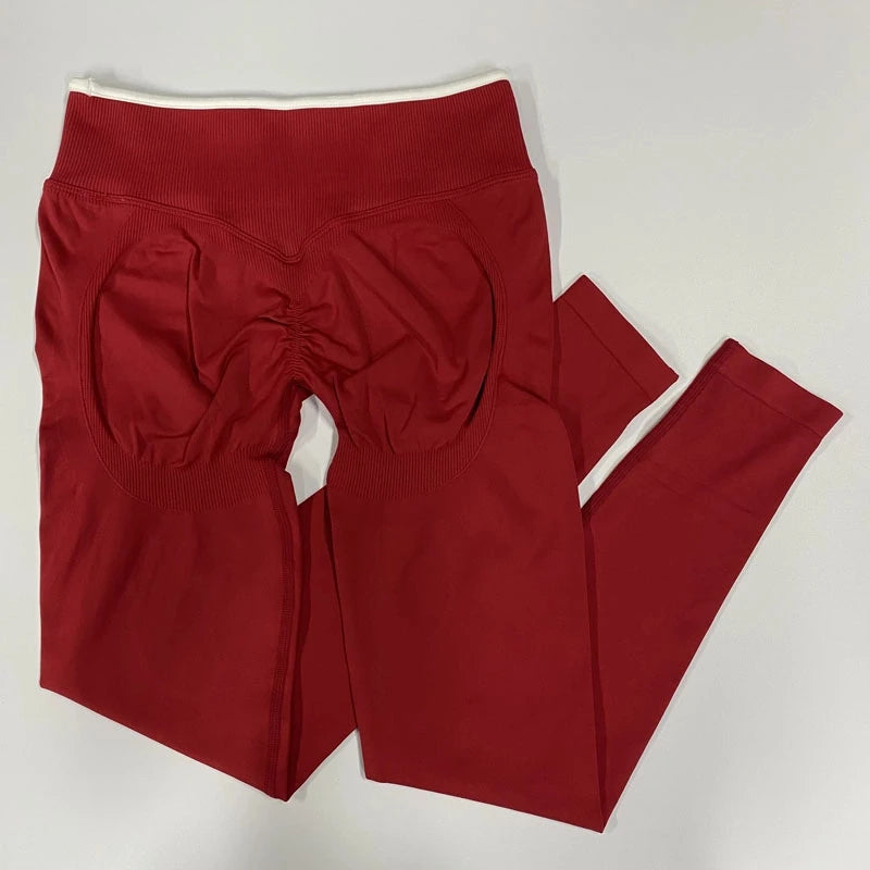 Ignite Sculpt ScrunchSeamless Scrunch Leggings for Women Yoga Pants Hip Lifting Running Exercise Gym Ignite Sculpt Series