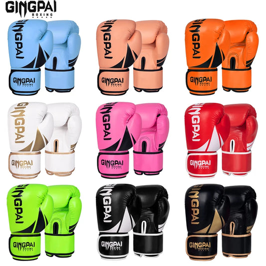 6/8/10/12 oz Boxing Gloves Professional Adult Boxing Muay Thai Fighting Gloves Men's and Women's Training Combat Gloves MMA