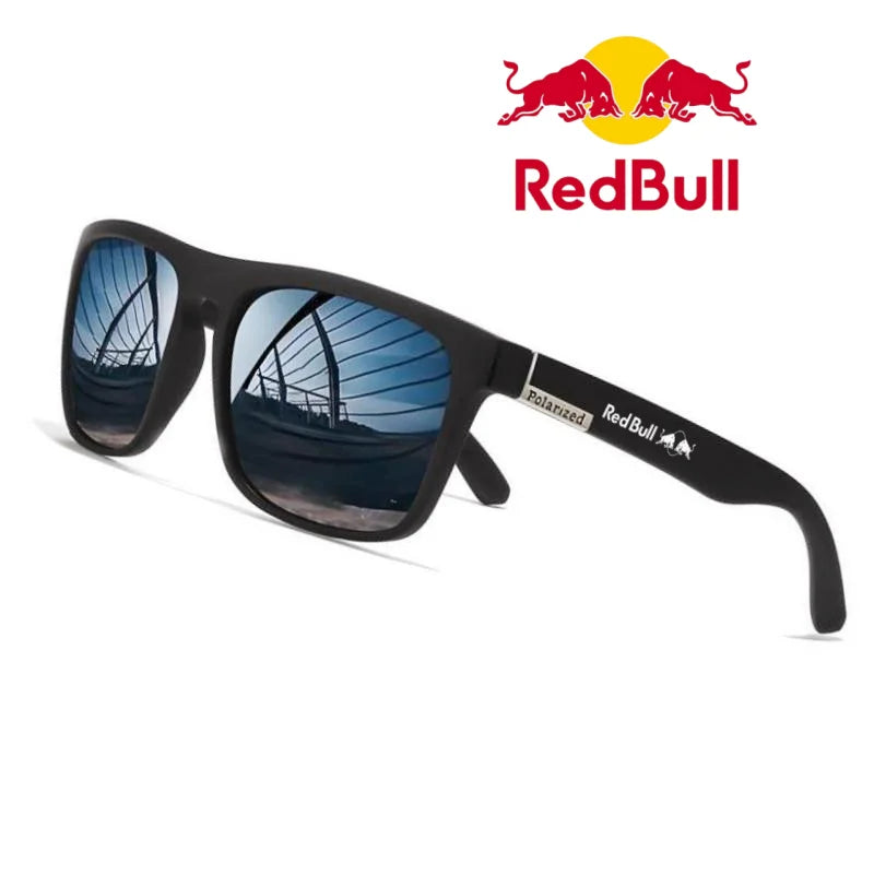 Red Bull F1 Fashion Square Polarized Sunglasses for Men and Women Driving Fishing Sunglasses for Drivers UV400